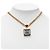Collana a catena Chanel Coco Mark No. 5 Nero D'oro - vista 7