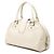 Borsa Louis Vuitton Epi Bowling Montaigne GM Bianco Bianco sporco - vista 2