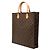 Borsa Tote Louis Vuitton Monogram Sac Plat Marrone - vista 2