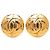 Orecchini a clip Chanel Vintage Coco Mark D'oro