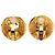 Orecchini a clip Chanel Vintage Coco Mark D'oro - vista 2