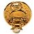Orecchini a clip Chanel Vintage Coco Mark D'oro - vista 3