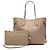 Borsa Tote Louis Vuitton Monogram Empreinte Neverfull MM Grigio - vista 6