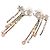Orecchini a lobo Chanel Coco Mark Star Motif D'oro