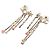 Orecchini a lobo Chanel Coco Mark Star Motif D'oro - vista 2
