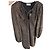 Autre Marque Rut&Circle Paillettenkleid Schwarz-Gold Golden