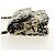 CHANEL ChainShoulderPouch Mini Matelasse 13 Bag Satin Beige Gold CC Auth 185928M D'oro - vista 4