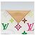 LOUIS VUITTON Monogram Multicolor Etui Hand Mirror White M92651 LV Auth 180935 Bianco - vista 12