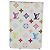 LOUIS VUITTON Monogram Multicolor Etui Hand Mirror White M92651 LV Auth 180935 Bianco - vista 3