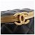 CHANEL Matelasse Chain Vanity Bag Lamb Skin Black Gold CC Auth 187609SAM Nero D'oro - vista 15