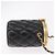 CHANEL Matelasse Chain Vanity Bag Lamb Skin Black Gold CC Auth 187609SAM Nero D'oro - vista 4