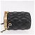 CHANEL Matelasse Chain Vanity Bag Lamb Skin Black Gold CC Auth 187609SAM Nero D'oro - vista 5