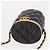 CHANEL Matelasse Chain Vanity Bag Lamb Skin Black Gold CC Auth 187609SAM Nero D'oro - vista 6