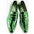 Portachiavi Berluti metallo Green Auth 186358M Verde - vista 3