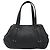 Céline Borsa CELINE Triomphe in pelle nera argento 185601A Nero - vista 2