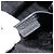 Céline Borsa CELINE Triomphe in pelle nera argento 185601A Nero - vista 20