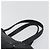Céline Borsa CELINE Triomphe in pelle nera argento 185601A Nero - vista 8