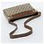Borsa a tracolla GUCCI GG Supreme Web Sherry Line PVC Beige Oro Auth 186802 D'oro - vista 7