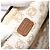Borsa a Spalla LOEWE in Pelle Marrone Oro Auth 187385 D'oro - vista 10