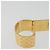 LOUIS VUITTON Anello per Sciarpa Monogram Nanogram Tonalità Oro M00226 Auth 186230A Monogramma - vista 10