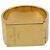 LOUIS VUITTON Anello per Sciarpa Monogram Nanogram Tonalità Oro M00226 Auth 186230A Monogramma - vista 2