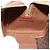 Céline Borsa CELINE Macadam Canvas PVC Pelle Marrone Oro Auth BA13467 D'oro - vista 16