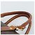 Céline Borsa CELINE Macadam Canvas PVC Pelle Marrone Oro Auth BA13467 D'oro - vista 8