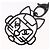 Collana CHANEL Cat Robot in metallo Nero CC Auth 185784M - vista 11