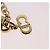 Collana rotonda con logo CD Christian Dior in metallo Oro Auth SW2396 D'oro - vista 15