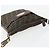 Bolso de Hombro FENDI Zucca Canvas Negro Marrón Auth 185685 Castaño - vista 8