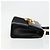 Borsa a tracolla Salvatore Ferragamo Gancini in pelle Harako Nera Oro Auth ka4773A Nero D'oro - vista 4