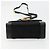 Borsa a tracolla Salvatore Ferragamo Gancini in pelle Harako Nera Oro Auth ka4773A Nero D'oro - vista 9