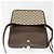 Borsa Gucci GG Supreme Web Sherry Line PVC Beige Oro 001 104 0551 Auth ka4846 D'oro - vista 15