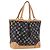 Borsa Tote LOUIS VUITTON Multicolor Shirley MM Nera M93213 LV Auth 186256SAV Nero