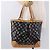 Borsa Tote LOUIS VUITTON Multicolor Shirley MM Nera M93213 LV Auth 186256SAV Nero - vista 24