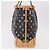 Borsa Tote LOUIS VUITTON Multicolor Shirley MM Nera M93213 LV Auth 186256SAV Nero - vista 4