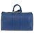 LOUIS VUITTON Epi Keepall 45 Boston Bag Blue M42975 LV Auth 184611 - vista 3