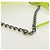 BALENCIAGA Borsa Mini Le Cagole in pelle con catena 2way Verde Argento Auth 185444M - vista 7