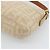 Borsa a Spalla FENDI Mamma Baguette in Tela Zucca Felt Beige Silver Auth 186896SAM Argento - vista 12