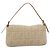Borsa a Spalla FENDI Mamma Baguette in Tela Zucca Felt Beige Silver Auth 186896SAM Argento - vista 3