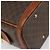 Céline Borsa CELINE Macadam Canvas PVC Pelle Marrone Oro Auth 185533 D'oro - vista 11