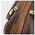 Céline Borsa CELINE Macadam Canvas PVC Pelle Marrone Oro Auth 185533 D'oro - vista 17