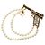 Spilla CHANEL metallo Gold Tone CC Auth 185416SM