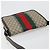 Borsa a tracolla GUCCI GG Supreme Web Sherry Line PVC Beige Rosso 180692 Auth ka4786A - vista 7