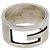 GUCCI icon Ring Metall Silber Auth SW2360V - Ansicht 2