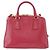 Borsa PRADA in pelle Saffiano 2way Rosa Oro Auth 186860V D'oro - vista 3
