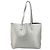 PRADA Tote Bag Leder Silber Auth ka4827 - Ansicht 2