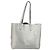 PRADA Tote Bag Leder Silber Auth ka4827 - Ansicht 3