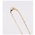 Christian Dior Strassherz-Halskette Metall Gold Auth SW2427 Golden - Ansicht 7