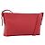 BURBERRY Schultertasche Leder Rot Silber Authentisch 186215A